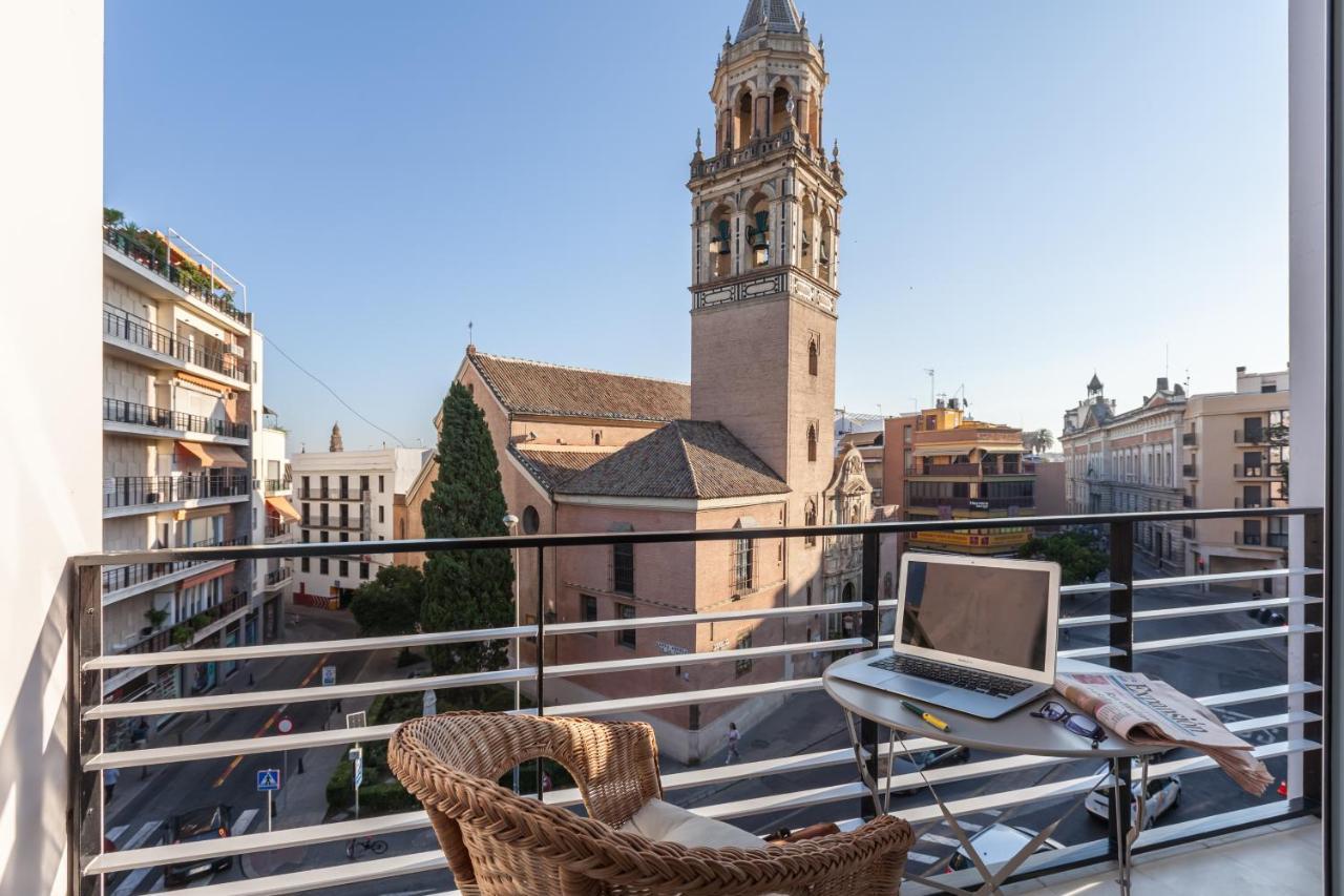 Apartamento Deluxe Calle Imagen Sevilla Bagian luar foto